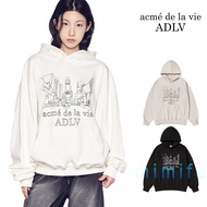 [ acme de la vie ADLV ] [Oversized] CITY VIEW HOODIE Streetwear Casual