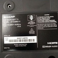 🇲🇾SHARP (BOARD) LED TV untuk MODEL 2T-C32BD1X 2TC32BD1X🔥