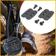 Gepnoo 2x Cycling Shoe Clips Cleats Mounting Hardware Mountain Bike Pedal Cleats
