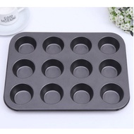 12-hole cupcake mold cupcake liner cupcake cup baking tray baking tin