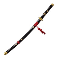 Sword fort Carbon Steel Roronoa Zoro Katana Real Metal About 41 inches Anime Cosplay Sword,Yama Enma