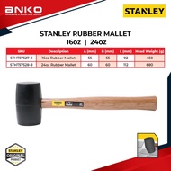 STANLEY RUBBER MALLET 16OZ | 24OZ