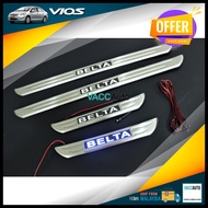 Toyota Vios (2nd Gen) Belta LED Door Step Door Scuff Sill Cover Panel 2007-2012 XP90 NCP93 Belta Dug
