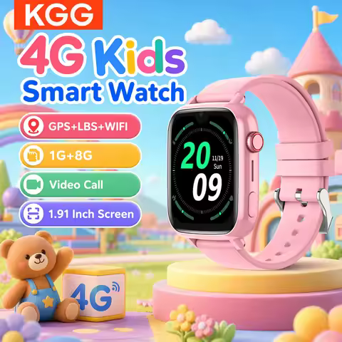 4G Smart Watch Kids GPS WIFI Video Call SOS Child Smartwatch Camera Monitor Tracker Location Phone W