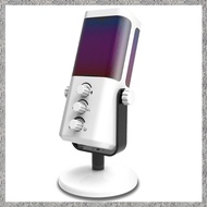 RGB Gaming Microphone USB-C with Noise Cancellation Monitoring for Streaming/Recording/ASMR/Video B