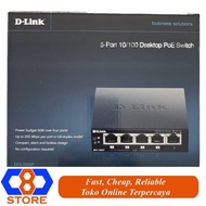 Dlink DES-1005P SWITCH POE CCTV SWITCH POE IP CAMERA 5 PORT