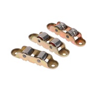➳80 Type Flat/Groove Double Wheel Metal Slide Doors Window Pulley Support Bottom Sliding Roller7\x3