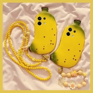 Three-Dimensional Funny Banana Suitable for vivoy200i Phone Case oppofindx8 Huawei Enjoy 70pro Prote