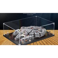 Acrylic Display Case Box 75105 Millenium Falcon 75257 (Only display case box, No blocks Model)