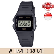 [Time Cruze] Casio F-91 Minimalist Army Dark Grey Bio-based Resin Men Women Kids Watch F91 F-91WB F-