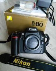 Nikon D80 單機身 公司貨過保 經典機種便宜賣 d90 d70 d60