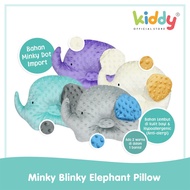 Kiddy Minky Blinky Elephant Pillow Children's Flat Pillow/