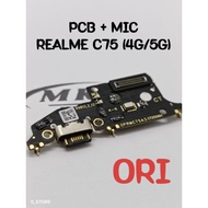 REALME C75 CHARGER CONNECTOR (4G/5G) ORIGINAL + IC BOARD REALME C75 4G ORIGINAL/5G CHARGER CONNECTOR