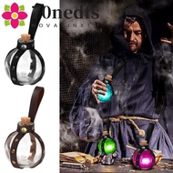 NEDFS Magic Potion Glass Bottle, Round Magic Wizard Glass Round Flask Potion Bottle, Easy Access Wiz