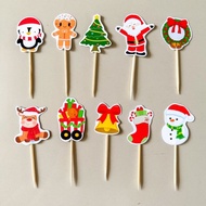 NEW CHRISTMAS CUPCAKE TOPPER CHRISTMAS TOPPER/ CHRISTMAS CUPCAKE TOPPER/ CHRISTMAS CAKE DECORATIONS/