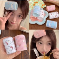 2/6Pcs Sanrio Hair Curler - Hair Root Fluffy Hair Clips - Portable Salon Tools - Fashion, Y2K, Sweet
