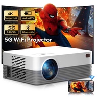 4k Projector Full Hd 2.4g 5g Wifi Lcd Led Video Movie Beam Android Projector Home Theater Cinema Bea