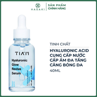 Serum Tiam HA Cấp Nước Hỗ Trợ Căng Bóng Da 40ml Hyaluronic Glow Revive Serum Hasaki Sản Phẩm Chính H