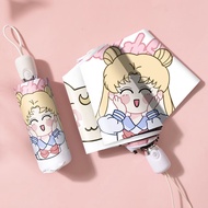 LP-8 QZ👏Wholesale Pretty Girl Warrior Umbrella Magic Cherry Sailor Moon CuteinsAutomatic Sunny Dual-Purpose Sunshade Sma