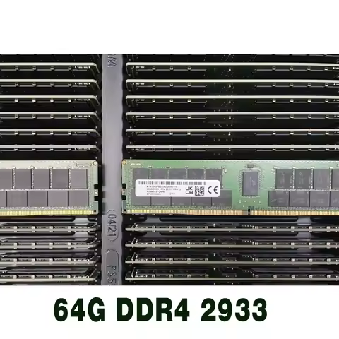 1pcs MTA36ASF8G72PZ-2G9E RAM 64GB REG Server Memory 64G 2RX4 PC4-2933Y DDR4 2933