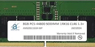 Adamanta 8GB (1x8GB) DDR5 5600MHz PC5-44800 (or 4800MHz PC5-38400) SODIMM