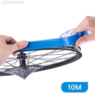 LOOKSHOW 1Roll 16-35MM Bike Tubeless Rim Tape 10M Length High Air Tightness Tire Tape Bicycle Conver