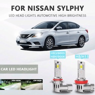 FOR NISSAN Sylphy Car LED Headlight H8 H11 HB3 9005 HB4 9006 Super bright LED car headlights
