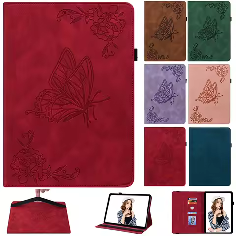 Leather Case for Samsung Galaxy Tab A11 A9 + 8.7 Plus S5e T720 Tablet Cover Tab A 10.1 T510 A8 X200 