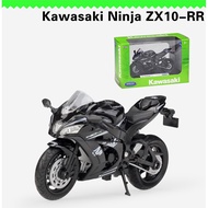 Asari 1: 18 Kawasaki ZX10R ZX-10RR Juki Model Motorcycle ZX6R Willie