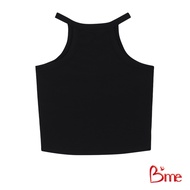 Bme เสื้อแขนกุดคล้องคอเสริมบรา  รุ่น ME5208 มี3สี สีน้ำตาล สีเทา สีดำ