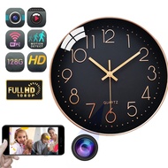 [HH6F] 3Tech mall 1080P HD Mini Camera IP Wireless WiFi CCTV Wall Clock Home Security Camera Video R
