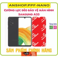 Toughened flexible screen protector for Samsung A33 phone