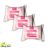 NEW! NIACINAMIDE SOAP WITH GLUTATHIONE PREMIUM x10 WHITENING SOAP