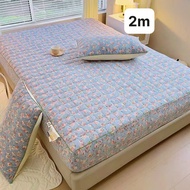 Ga giường trần bông vải đũi sơ đậu nành không kèm gối grap giường cotton đũi hàng loại 1