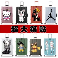 Oversized Cartoon Stickers Pikachu Luggage Stickers Suitcase Stickers Car Stickers Luggage Trolley C