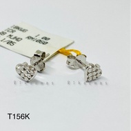 Emas Putih 750（18k）Subang Strawberry White Gold 750 Earring