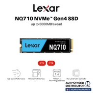 LEXAR NQ710 Gen4 NVME SSD (5000MB/s) [1TB &amp; 2 TB]