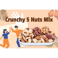 Signature Market : Crunchy 5 Nuts Mix (Previous Name: Hi 5 Trail Mix)(100g)