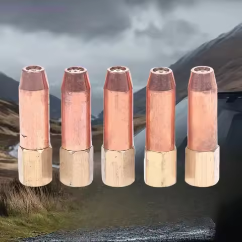 {MX} YH01-2 Gas Brazing Torch Nozzle 1# 2# 3# 4# 5# Pure Copper Torch Tip Propane Acetylene Oxygen W