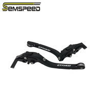 SEMSPEED จอยสติ๊กคลัทช์เบรคพับได้สำหรับรถจักรยานยนต์ For Kawasaki GTR1400 GTR 1400 2007-2019