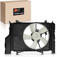 A-Premium Engine Radiator Cooling Fan Assembly Compatible with Select Mitsubishi Models - Mirage 2014 2015, 1.2L - Replace# 1355A278