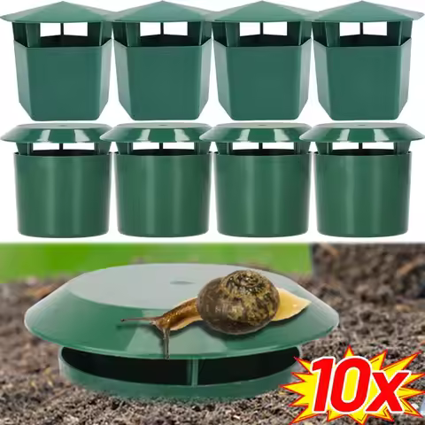 Reusable Garden Snail Trap House Eco Friendly Slug Insect Catcher Household Farm Plants Vegetables P