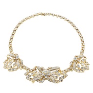 Cartier Vintage Gold and Diamond Convertible Necklace