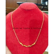 Kalung Emas 24K Bambu Kadar 99,99%. 10gr