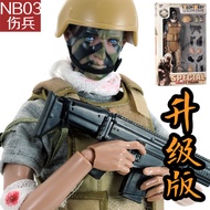 Keuntungan Baik Mainan PATTIZ Baharu 1/6 Model Askar Pelbagai Kraf Pelbagai Aksesori Sendi Penuh Ask