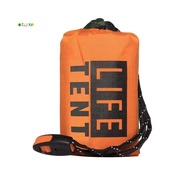 Outdoor Insulated Emergency Tent 2 Person Waterproof Emergency Life Saving Insulated Includes Life W