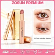 YZS four-color Eye Shadow Stick Pearlescent Fine Flash Volume Brightening Eye Shadow Stick Matte Ear