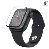 SwitchEasy Vetro 3D Hybrid Glass Screen Protector compatible for Apple Watch series 7/8