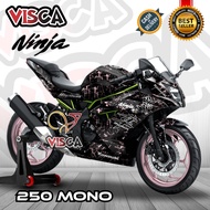 Decal Ninja 250RR Mono Full Body Stiker Ninja 250SL Striping Ninja 250 Sl Mono Dekal Ninja 250 Mono