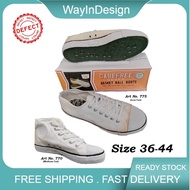 Carefree High Med Low Cut Canvas Shoe | Kasut Takraw Kasut Kerja Carefree | Kasut Putih Sekolah | Ka